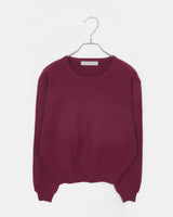 Eobil Basic Round Neck Long Sleeve Knit