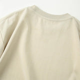 メンズサマールーズカジュアルラウンドネックショートスリーブドTシャツ gray