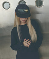 ボタン ロールアップ ルーズフィット ロングスリーブ [Navy]