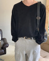 Limon V-neck Daily Knit