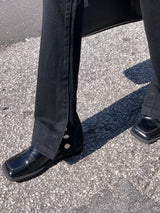[MADE] Ponce Burton Slit Bootcut Denim