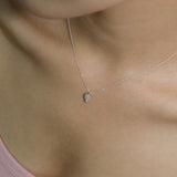 Cube Heart Necklace
