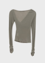 [MADE] Sihir Unbalanced Long Sleeve T-shirt