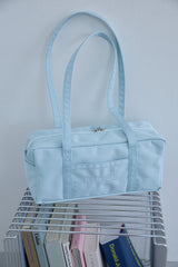 compact duffle bag (sky blue)