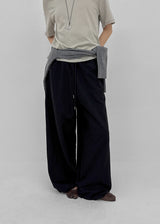 [MADE] Leaf Linen-Like Back-Pocket Cotton Pants