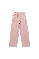 Waffle sweat pants_pink