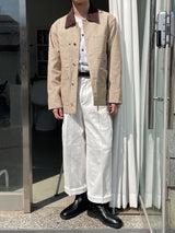 ASCLO リバースタックコットンパンツ (4color)