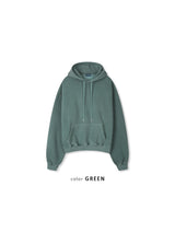 ピグメントクロップフーディ 6COLOR
