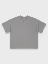ドゥードゥルスカルTシャツ - グレー
