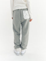 Fluffy Jogger Pants (Grey)