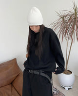 Ruin Crop Ribbed Long Sleeve