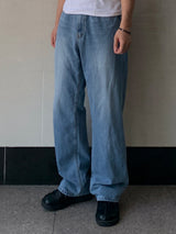 Flame Semi Wide Linen Pants