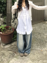 プルーレイヤードワンピース