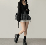 Lottie span two-button cardigan