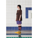 DIVING T SHIRT / BROWN