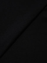 ベーシック エッセンシャル リブ ボートネックトップ(BLACK)