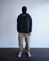 WOOLLY KNIT ZIP HOODIE