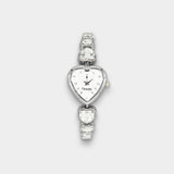 Crystal Heart Frame Watch