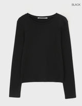[B-BASIC] Light Standard Round Long Sleeve T-shirt (2size)