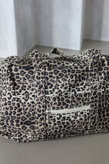 leopard leopard print big shoulder bag