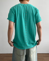 Punch Eyelet Short Sleeve T