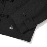 CHERRY CROP TOGGLE SHORT COAT [CHARCOAL]