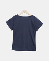 Coolber Round Neck Short Sleeve T-Shirt