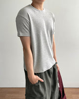 Core Cropped Waffle Short Sleeve T