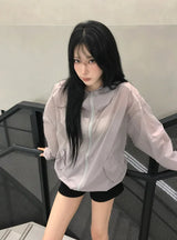 Summer Translucent Windbreaker