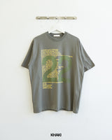 Mitsu Printed Short Sleeve Tee