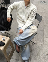 No.1389 C vtg ニットジップアップ (3color)