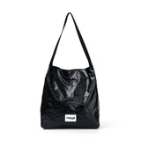 GLOSSY SHOULDER BAG