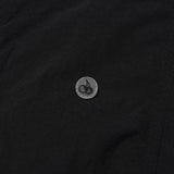 KIRSH PLAIN INCISION WOVEN WINDBREAKER - BLACK 