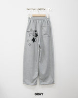 Number Patch Sweatpants