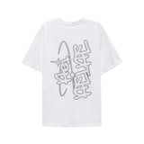 クロームグラフィックTシャツ [ホワイト]