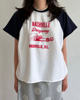 レトロ ラグランTシャツ (2colors)
