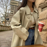 [BELLIDE MADE] シングルハーフトレンチコート