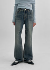 [B-DENIM] NON SPAN BOOTS-CUT 028