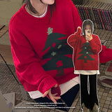 Christmas look tree knitwear