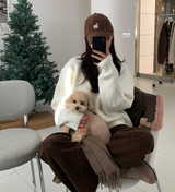  Nopi Best Fit Corduroy Banding Wide Pants  