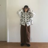 Chaelce フリル レイヤード ジョガー スウェットパンツ