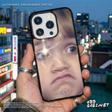 Hip Sulky Baby Face Epoxy Bumper iPhone Case