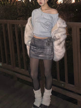 ヴィンテージローズスカート