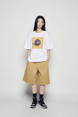 25SS SQUARE BASKETBALL SHORT SLEEVE T-SHIRT WHITE