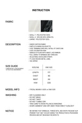 MOONRISE DRESS cream