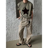 [S/S] Velvet star half t-shirts (3color)