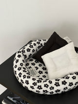 Black Flower basket