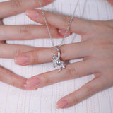 Pearl Teddy Necklace