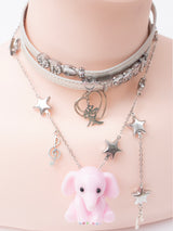STARRY ELEPHANT NECKLACE