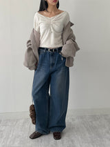 [Quilted lining/unisex] News Overfit Blouson Jacket